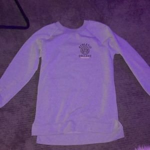 I am selling. A grey crew neck / hoodie